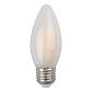 Лампа светодиодная филаментная ЭРА E27 7W 4000K матовая F-LED B35-7W-840-E27 frost Б0046990 - фото №1