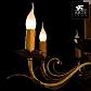 Подвесная люстра Arte Lamp Fregiato A7202LM-8GA - фото №2