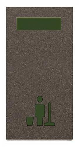 Светосигнализатор Уборка ABB Zenit антрацит 2CLA218050N1801