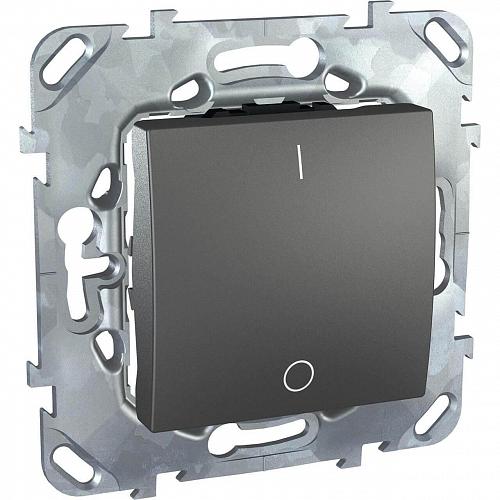 Выключатель одноклавишный 2P Schneider Electric Unica 16A 250V MGU5.262.12ZD