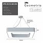 Подвесной светодиодный cветильник Geometria ЭРА Quadro SPO-161-W-40K-060 60Вт 4000К белый Б0050582 - фото №5