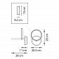 Настенный светильник Lightstar Breve 749614 - фото №2
