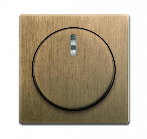 Лицевая панель ABB Dynasty диммера поворотного латунь античная 2CKA006599A3022