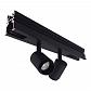 Трековый светодиодный светильник Elvan PJ-2002-2x6W-WW-BK - фото №1