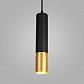 Подвесной светильник Elektrostandard DLN108 GU10 черный/золото 4690389148651 - фото №3