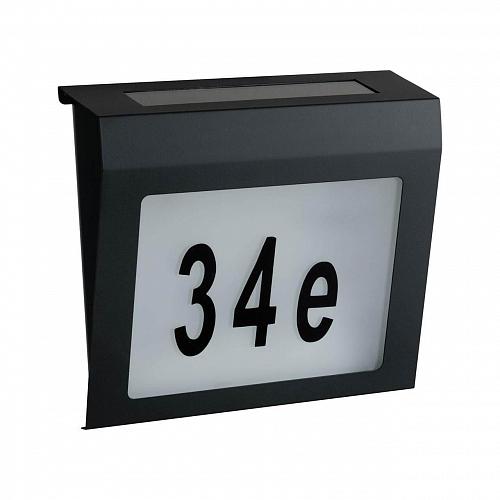 Светильник на солнечных батареях Paulmann Outd Solar Hausnr-Leuchte 94236