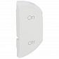 Клавиша правая Legrand Celiane ON/OFF белая 068281 - фото №1