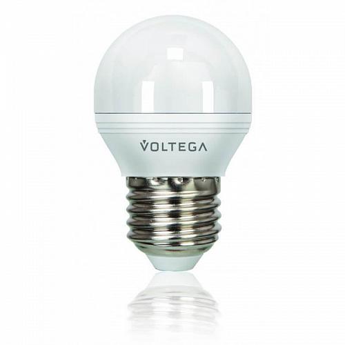 Лампа светодиодная Voltega E27 5.5W 2800К матовая VG2-G2E27warm5W 8342