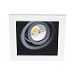 Встраиваемый светодиодный светильник Italline DL 3014 white/black - фото №1
