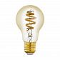 Лампа светодиодная филаментная диммируемая Eglo E27 5,5W 2200-6500K золотистая 12578 - фото №1
