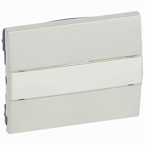 Клавиша Legrand Galea Life выключателя с индикацией держателем этикетки перламутр 771517