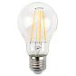 Лампа светодиодная филаментная ЭРА E27 15W 4000K прозрачная F-LED A60-15W-840-E27 Б0046983 - фото №1