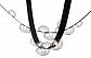 Подвесной светодный светильник Crystal Lux Bosque SP7 L3000 Black/Transparent - фото №3