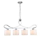 Подвесная люстра Indigo Davinci 13011/4P Chrome V000265