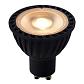 Лампа светодиодная диммируемая Lucide GU10 5W 2200-3000K черная 49009/05/30 - фото №4