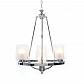 Подвесная люстра Lumina Deco Santini LDP 1220-4 CHR+WT - фото №4