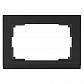 Рамка Werkel Stark для двойной розетки черный WL04-Frame-01-DBL-black 4690389117213 - фото №1