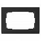 Рамка Werkel Stark для двойной розетки черный WL04-Frame-01-DBL-black 4690389117213 - фото №1