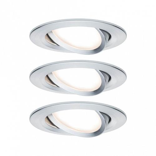 Встраиваемый светодиодный светильник Paulmann Nova Coin 93487