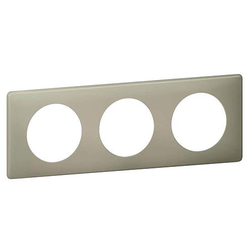 Рамка 3-постовая Legrand Celiane грин перкаль 066713