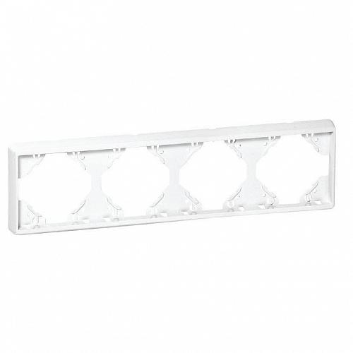 Рамка 4-модульная Efapel Apolo 5000 Standard белый 50941 TBR
