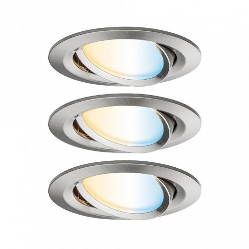 Встраиваемый светодиодный светильник Paulmann Zigbee LED Nova Plus 92962