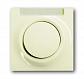 Лицевая панель ABB Impuls выключателя одноклавишного с полем для надписи слоновая кость 2CKA001753A0062 - фото №1