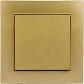 Клавиша Efapel Logus 90 выключателя золото 90601 TDU - фото №1