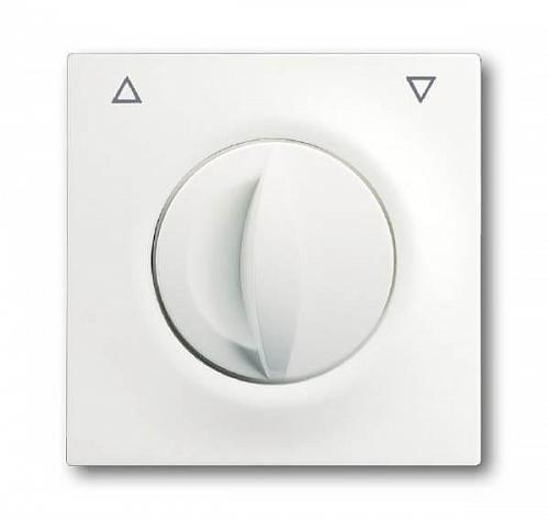 Лицевая панель ABB Impuls выключателя жалюзи белый бархат 2CKA001753A0164