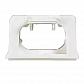 Рамка вертикального соединения накладных коробок Legrand Valena белая 776185 - фото №1
