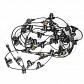 Гирлянда Uniel Belt-Light 220V UDL-K110 40/E27/10M IP65 Black UL-00006440 - фото №1