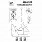 Подвесная люстра Lightstar Struttura 742066 - фото №4