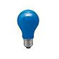 Лампа накаливания AGL Е27 40W груша синяя 40044 - фото №1