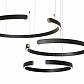 Подвесной светодиодный светильник Loft IT Ring 10025/3 Black - фото №2