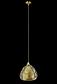 Подвесной светодиодный светильник Crystal Lux Verano SP1 Gold - фото №6
