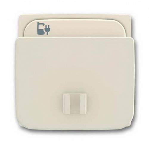 Лицевая панель ABB Basic55 блока питания micro USB слоновая кость 2CKA006400A0010