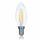 Лампа светодиодная Voltega E14 4W 2800K прозрачная VG1-C1E14warm4W-F1 5709 - фото №1