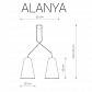 Подвесной светильник Nowodvorski Alanya 9370 - фото №2