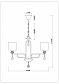 Подвесная люстра Rivoli Flirt 3033-205 Б0037683 - фото №4