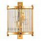Настенный светильник Crystal Lux Tadeo AP2 Gold/Transparente - фото №1