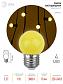 Лампа светодиодная ЭРА E27 1W 3000K желтая ERAYL45-E27 Б0049576 - фото №2
