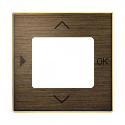 Лицевая панель ABB Sky таймера античная латунь 2CLA856530A1201