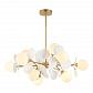 Подвесная люстра Lumien Hall Ilmari LH4136/12P-GD-WT - фото №1