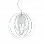 Подвесной светильник Ideal Lux Disco SP1 Bianco 103723 - фото №1