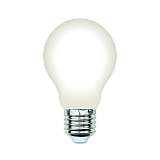 Лампа светодиодная филаментная Volpe E27 6W 4000K матовая LED-A60-6W/4000K/E27/FR/SLF UL-00008297