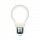 Лампа светодиодная филаментная Volpe E27 6W 4000K матовая LED-A60-6W/4000K/E27/FR/SLF UL-00008297 - фото №1