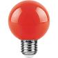 Лампа светодиодная Feron E27 3W красная LB-371 25905 - фото №1