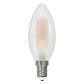 Лампа светодиодная филаментная Volpe E14 5W 3000K матовая LED-C35-5W/3000K/E14/FR/SLF UL-00008322 - фото №1