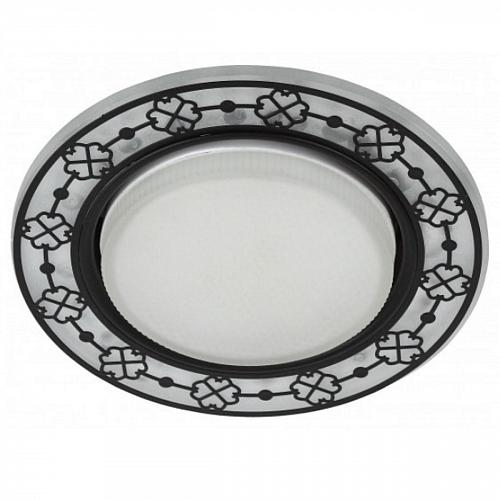 Встраиваемый светильник ЭРА DK LD28 WH/BK /1 Б0048932