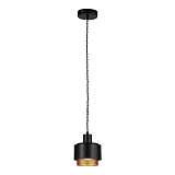 Подвесной светильник IMEX MD.0042-1-P BK+GD